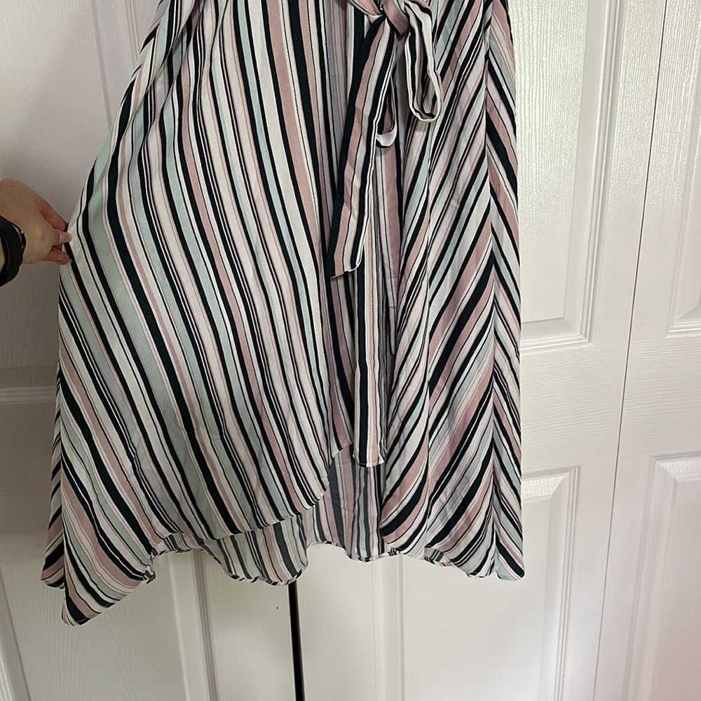 Striped Ruffle Dress - Picture 3 of 7